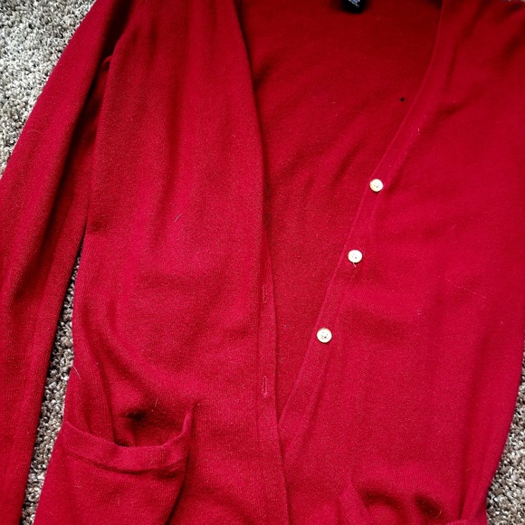 Red Cardigan - Picture 1 of 3